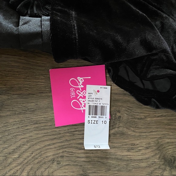 NWT By and By Girl red rose party dress - Picture 6 of 6